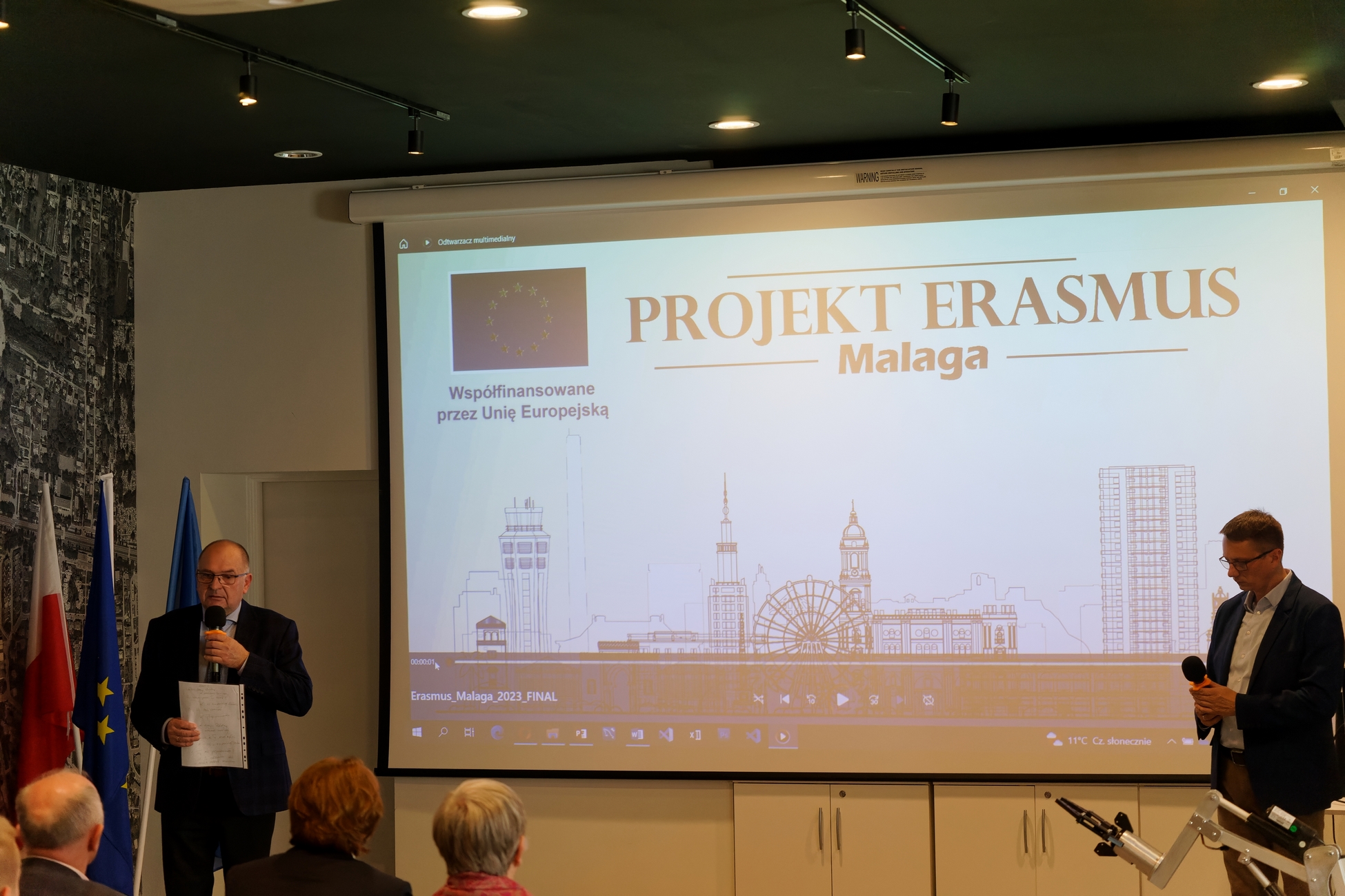 Prezentacja filmowa projektu Erasmus - Eugeniusz Bury, Ireneusz Balawender