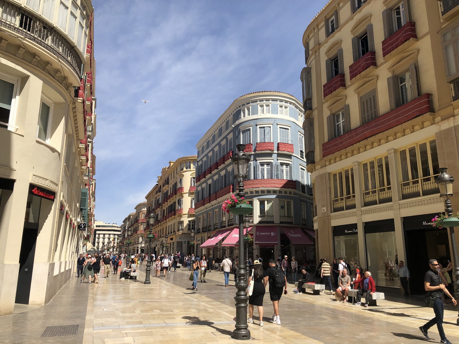 Reprezentacyjna ulica Malagi: Calle Larios