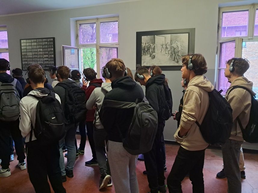 Wycieczka klasy 3c do Państwowego Muzeum Auschwitz-Birkenau